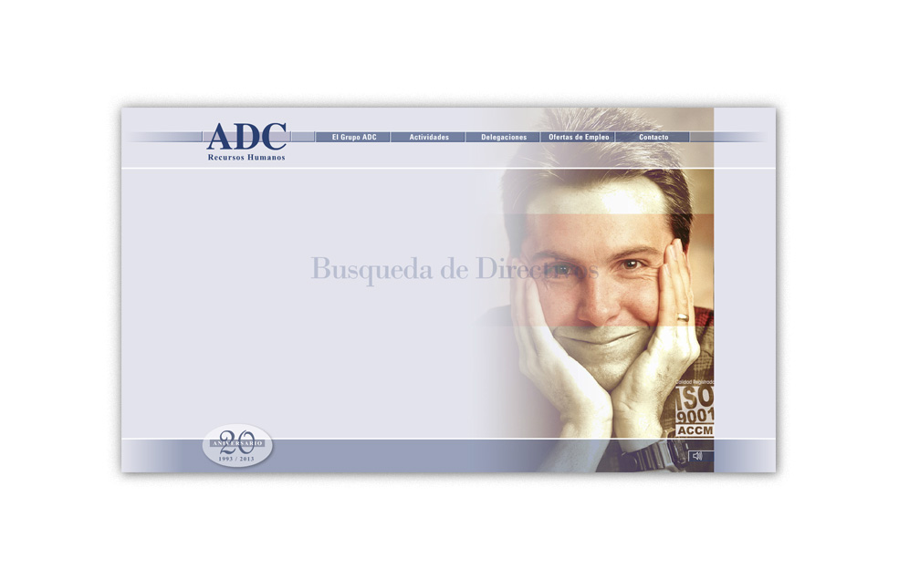 Diseño Sitio Web ADC Recursos Humanos