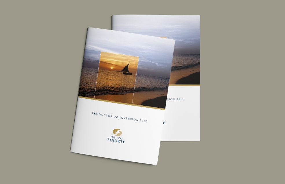 Diseño y Artes Finales Folleto / Dossier GRUPO FINURTE - Dossier de Productos de Inversión