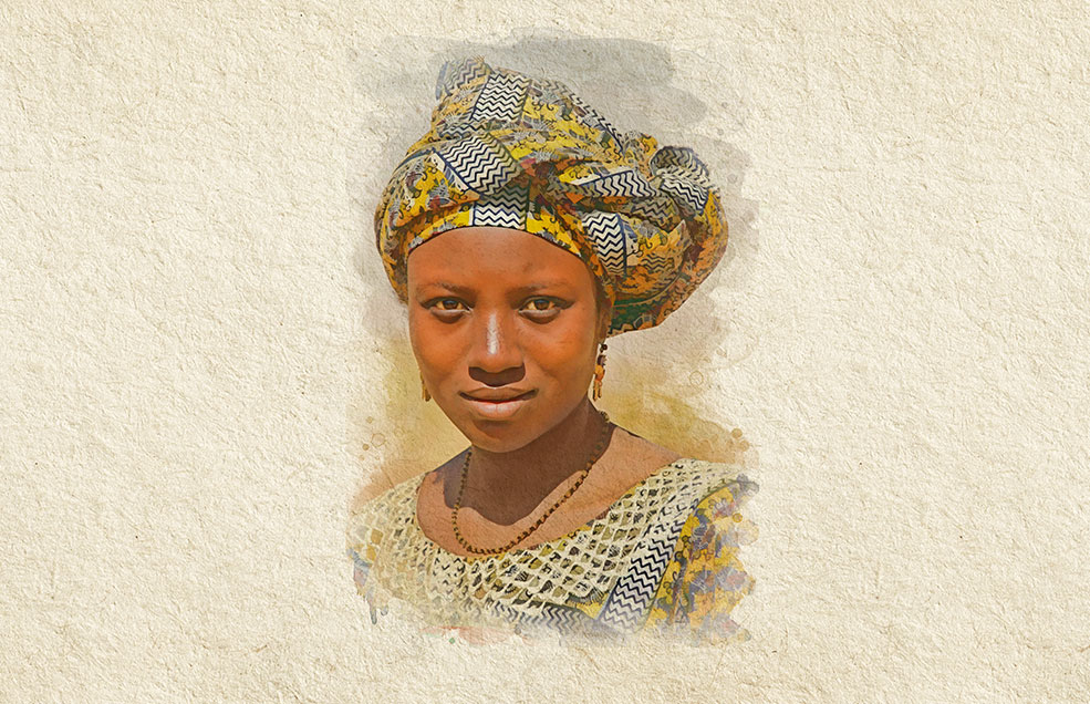 Infografías para catálogo de viajes África - Fulani Travel