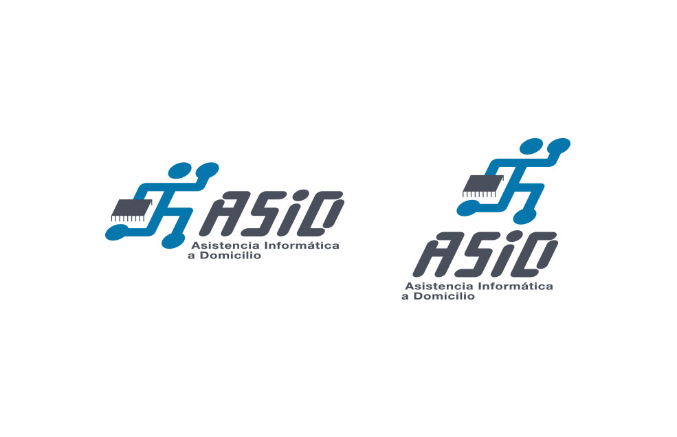 Logotipo para ASID Asistencia Informática a Domicilio