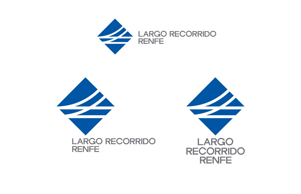 Imagen Corporativa UNE Largo Recorrido RENFE (1994)