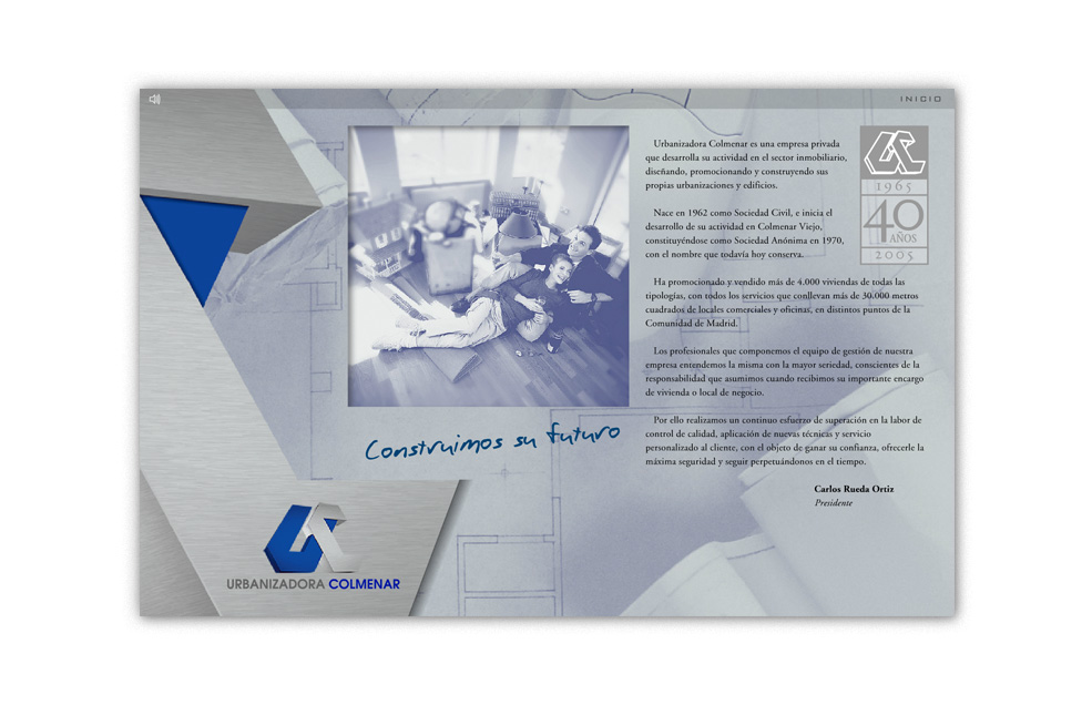 Diseño Sitio Web URBANIZADORA COLMENAR