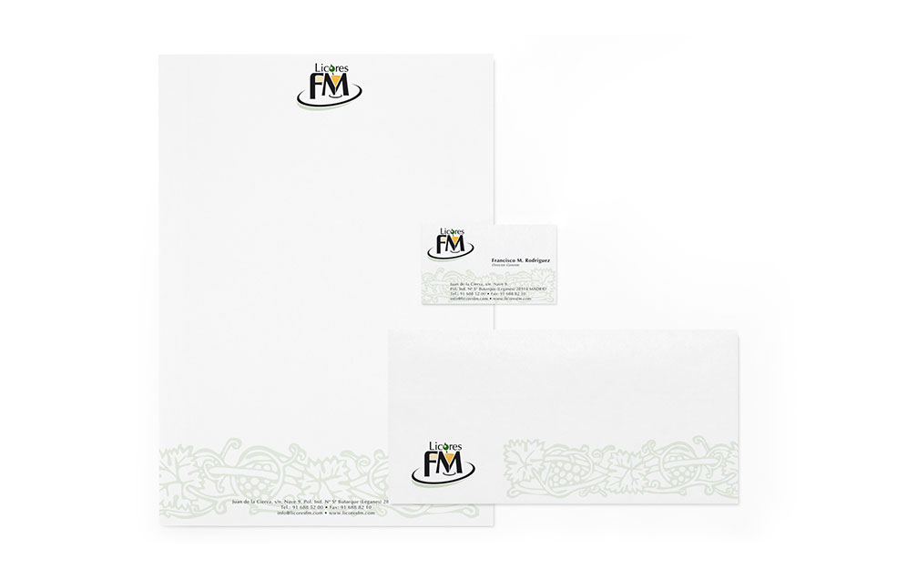 Logotipo de LICORES FM - Compañía distribuidora de bebidas para hostelería