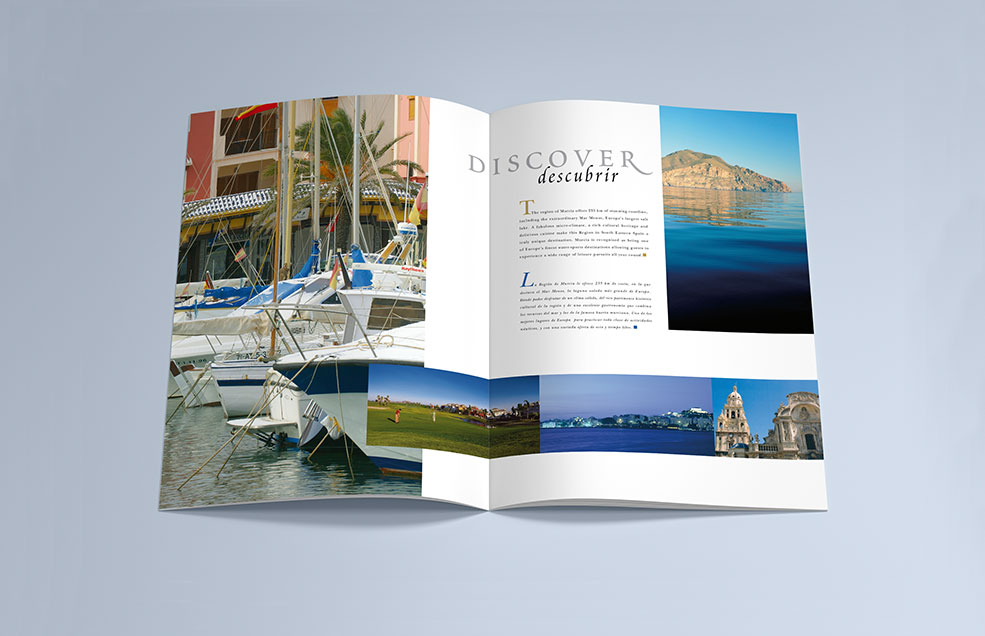 Diseño y Artes Finales Folleto de prestigio Hotel Intercontinental Mar Menor - Murcia (España)