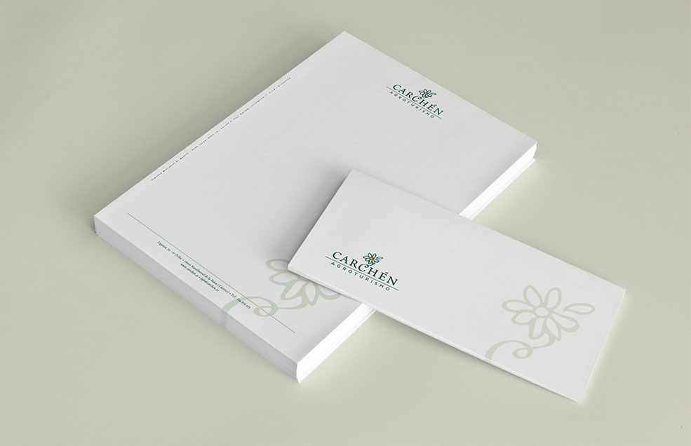 Identidad Visual de Carchén Agroturismo (Extremadura)