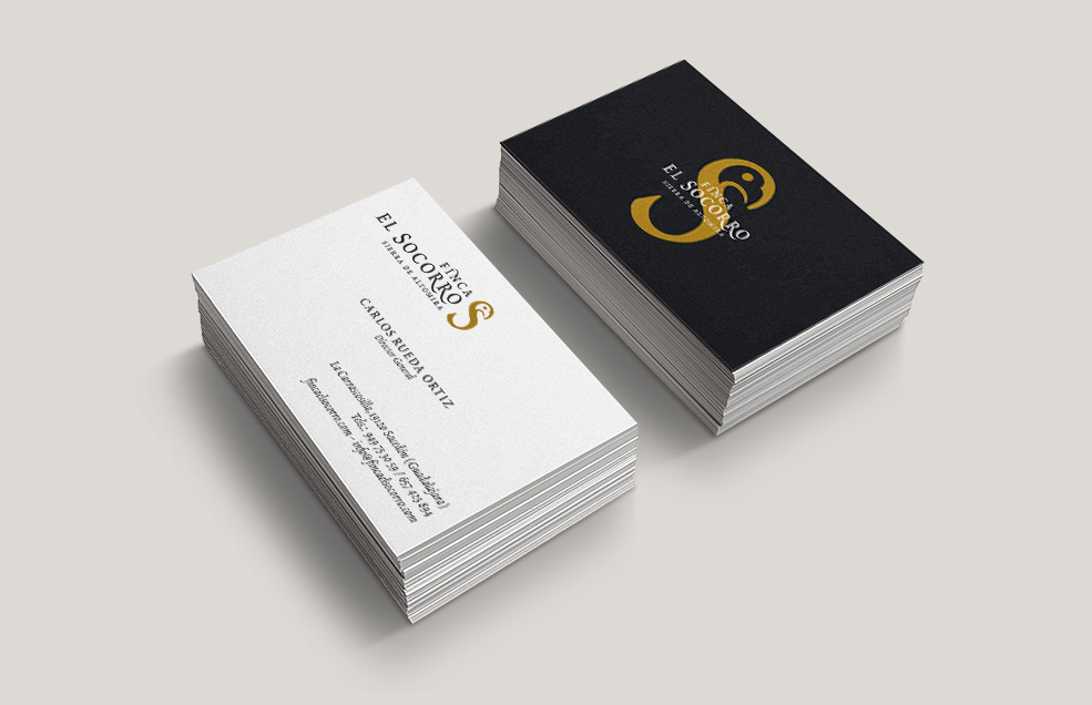 Identidad Visual de Finca El Socorro - Sierra de Altomira (Guadalajara)