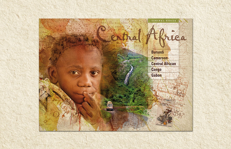 Infografías para catálogo de viajes África - Fulani Travel