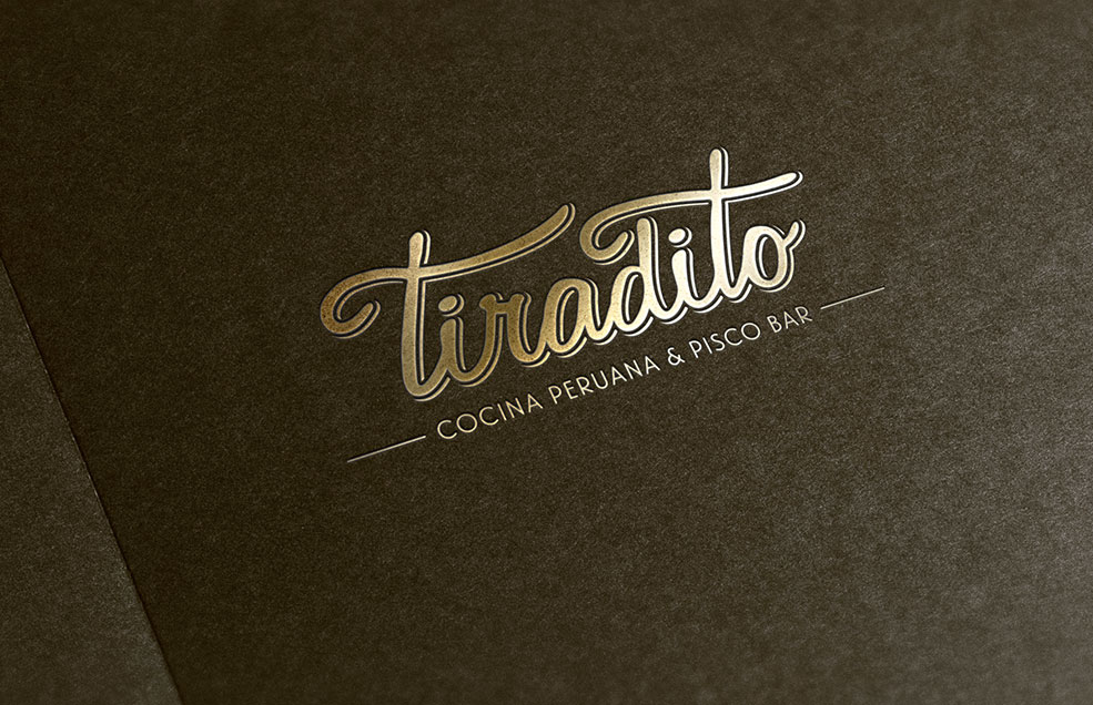 Diseño y Artes Finales Carta de Restaurante Peruano - TIRADITO (Madrid)