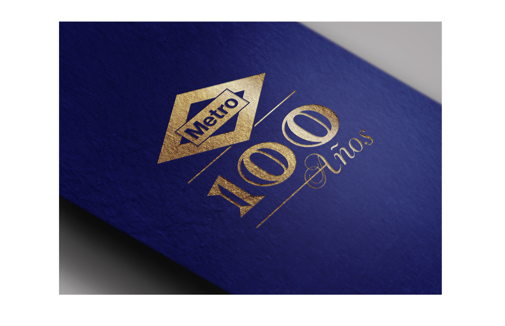 Finalista Concurso Logotipo 100 Años Metro de Madrid